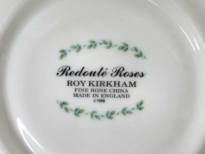 画像3: カップ＆ソーサー　 イングリッシュローズ ／ルドュテ　Redoute Roses/ROY KIRKHAM　1996