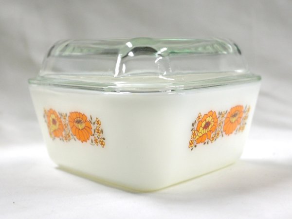 画像1: リフリジレイター冷蔵庫容器　パイレックス (PYREX） (1)