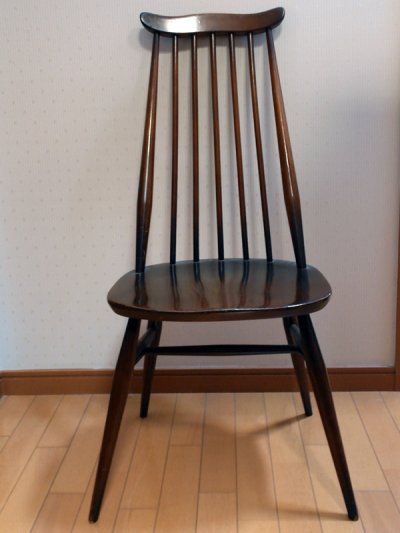 画像1: アーコール（Ercol）チェア　ゴールドスミスGoldsmith Windsor Chair　クッション付