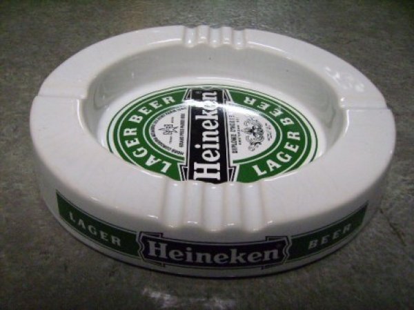 画像1: 灰皿 （Heineken) (1)